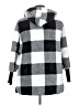 Unbranded 100% Polyester Checkered-gingham Gray Coat Size XXL - photo 2