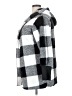 Unbranded 100% Polyester Checkered-gingham Gray Coat Size XXL - photo 5