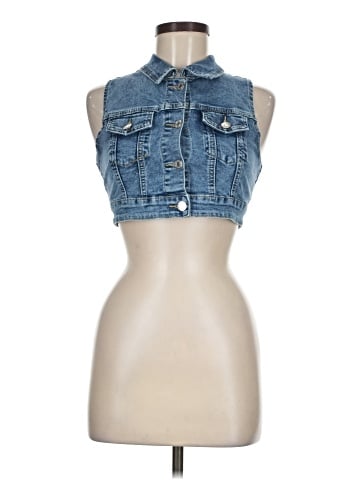 Shein Denim Vest (view 1)