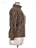 Talbots Outlet Animal Print Brown Turtleneck Sweater Size 1X - photo 4