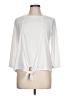 T by Talbots White 3/4 Sleeve T-Shirt Size L (petite) - photo 1