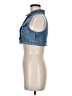Shein Blue Denim Vest Size M - photo 5