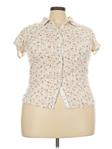 Jordache Short Sleeve Blouse (view 1)