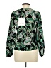 SKFK 100% Cotton Green Long Sleeve Blouse Size 6 - photo 2
