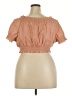 J.Crew Orange Short Sleeve Top Size XXL - photo 2