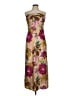Sincerely Jules 100% Polyester Tropical Tan Cocktail Dress Size M - photo 1