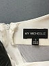 My Michelle Solid White Cocktail Dress Size 3 - photo 7
