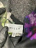 Milly Graphic Black Cocktail Dress Size 0 - photo 7
