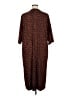 Lala. Animal Print Brown Casual Dress Size XL - photo 2
