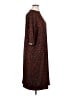 Lala. Animal Print Brown Casual Dress Size XL - photo 4