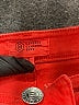 Candace Cameron Bure Red Denim Shorts Size 2 - photo 3