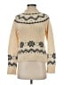 J.Crew Chevron-herringbone Ivory Wool Pullover Sweater Size S - photo 1