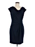 MICHAEL Michael Kors Solid Blue Cocktail Dress Size M - photo 1