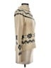 J.Crew Chevron-herringbone Ivory Wool Pullover Sweater Size S - photo 4
