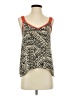 Love on a Hanger 100% Polyester Orange Sleeveless Blouse Size S - photo 1