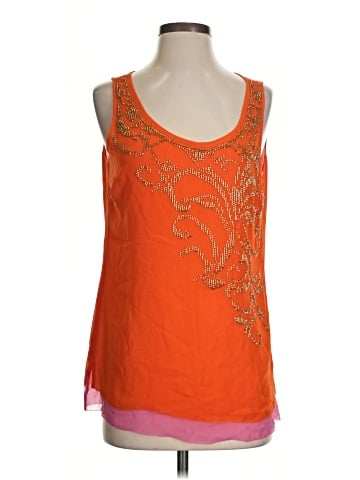 Etcetera Sleeveless Silk Top (view 1)