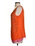 Etcetera 100% Silk Orange Sleeveless Silk Top Size 4 - photo 5