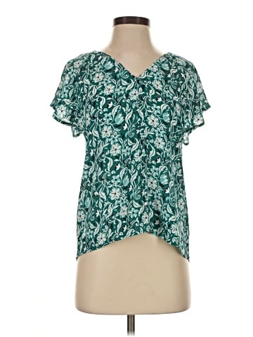 Ann Taylor Factory Short Sleeve Blouse (view 1)