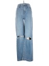 Abrand Jeans Hearts Blue Jeans Size 25 waist - photo 1