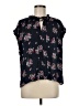 Ann Taylor LOFT Black Short Sleeve Blouse Size M - photo 1
