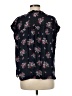 Ann Taylor LOFT Black Short Sleeve Blouse Size M - photo 2