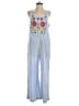 Unbranded Hearts Blue Jumpsuit Size S (estimated) - photo 1