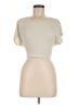 Lululemon Athletica Ivory Short Sleeve Top Size 6 - photo 1