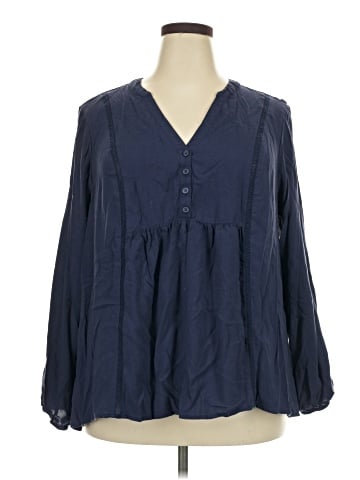 Torrid Long Sleeve Blouse (view 1)