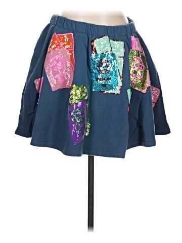 Queen of Sparkles Denim Skirt (view 1)