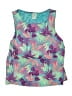 Lands' End Tropical Purple Swimsuit Top Size 18 - photo 1