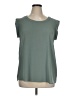Pleione 100% Polyester Green Short Sleeve Top Size XL - photo 1