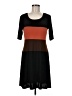 Ronni Nicole Color Block Black Casual Dress Size 8 - photo 1