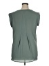 Pleione 100% Polyester Green Short Sleeve Top Size XL - photo 2