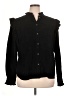 Gap 100% Cotton Black Long Sleeve Blouse Size XL - photo 1
