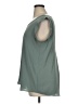 Pleione 100% Polyester Green Short Sleeve Top Size XL - photo 5