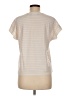 Ellen Tracy Ivory Short Sleeve Top Size M - photo 2
