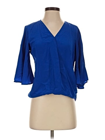 Lavender Brown 3/4 Sleeve T-Shirt (view 1)