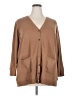 Maurices Brown Cardigan Size 24 (3) - photo 1