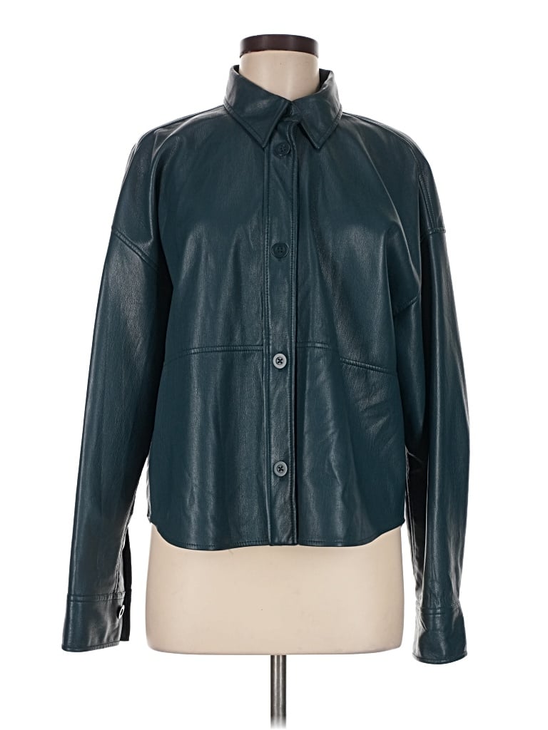 Pre-owned Babaton Jacket In Teal