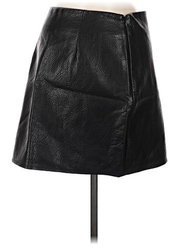 Old Navy Faux Leather Skirt (view 2)