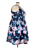 Alex Evenings 100% Polyester Floral Blue Casual Dress Size 22 - photo 4