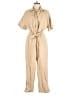 ASTR The Label Solid Tan Jumpsuit Size M - photo 1