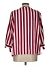 Shein Curve Stripes Red 3/4 Sleeve Blouse Size 12 Plus (0) - photo 2