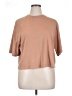 Vince. Tan Short Sleeve Turtleneck Size XL - photo 1