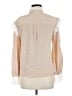 The Fold 100% Silk Ivory Blouse Size 8 - photo 2
