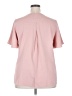 Anyally Pink Short Sleeve Blouse Size 2X - photo 2