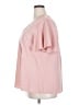 Anyally Pink Short Sleeve Blouse Size 2X - photo 5