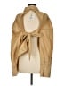 Ser.O.Ya Solid Tan Long Sleeve Button-Down Shirt Size M - photo 2