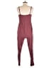 Shein Solid Burgundy Jumpsuit Size 6 - photo 2