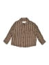Zara Checkered-gingham Brown Long Sleeve Button-Down Shirt Size 4 - photo 1
